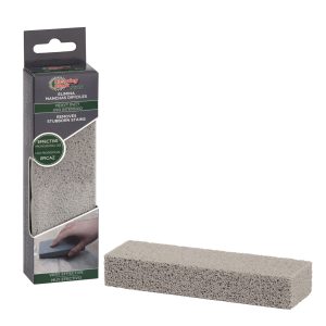 CLEANING BLOCK Stick Bimsstein schwarz – Urin- & Kalksteinlöser für Sanitärbereiche