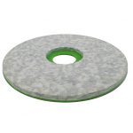KOMB-X Melaminpad weiß 16" entfernt Schmutz und Altbelag