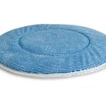 Mikrofaserpad  16" blau für die Tiefenreinigung von Böden