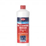 EILFIX WC & Sanitärreiniger Gel rot 1 L – kraftvoll gegen Kalk & Urinstein