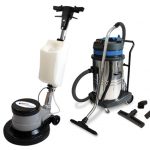 NANO Einscheibenmaschine & VAC Line Nasssauger Set