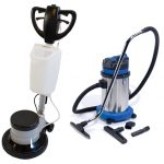 NANOdisc 143 Pro & Vac Line 30-1 Edelstahl Einscheibenmaschinen Set