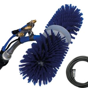 LEWI Rotaqleen Fassadenreinigungssystem – 2×20 cm rotierende Bürsten