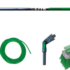 UNGER HydroPower Ultra Einsteiger-Set – Carbon 6m Reinwassersystem für Fenster & Glas