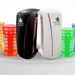 ECO-MAT Eco Tower Lufterfrischer Raumduft Dispenser schwarz
