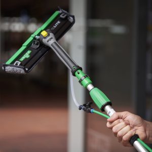 UNGER nLite PowerPad 35cm Mikrofaser-Reinigungspad für Glas- & Fassadenreinigung