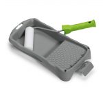 LACKIER-SET Lackrolle 10cm & Wanne grün