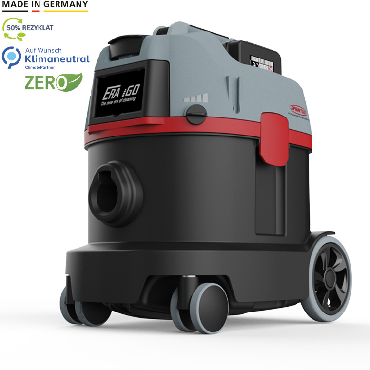 SPRINTUS Era iGO Akku-Staubsauger mit 7,5Ah Akku und Ladegerät