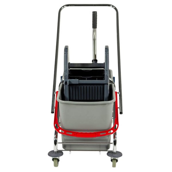 SPRINTUS Doppelfahreimer Chrom 2x 17 Liter Eimer – Bild 3
