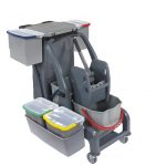 SPRINTUS CombiX XL Pro Systemwagen mit 2x 6 Liter Eimer