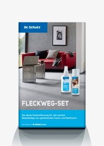 DR. SCHUTZ Fleck Weg Set - Fleckenentferner für Textilien