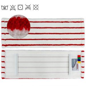 SPRINTUS Mikrofasermopp Wischbezug Shark Red 50cm rot/weiß