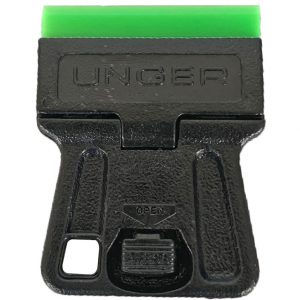 UNGER Minischaber mit Kunststoffklinge 4 cm – schonender Präzisionsschaber