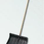 SCHNEESCHIEBER 50 cm – Kunststoff mit Stahlkante & D-Griff