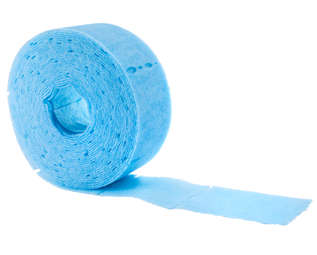 JÖST Blue Magic Staubbindetuch-Rolle 150 mm × 25 m – Für Bodenwischer