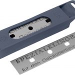 LEWI Ersatzklingen 10 cm 25 Stk. – Glasschaberklingen im Dispenser