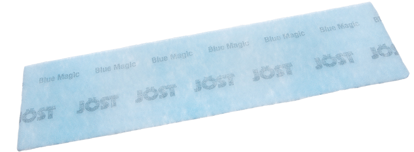 JÖST Blue Magic Staubbindevlies 10 Stk. 400 × 120 mm – Für Bodenwischer