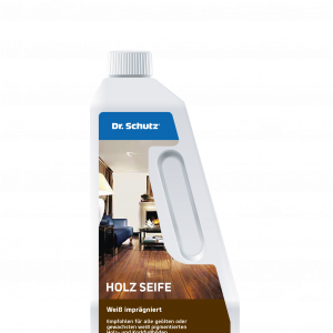 DR. SCHUTZ Holzseife Weiß 750 ml – Pflege für helle Holzböden