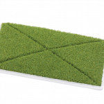 JÖST Wimbledon Rasenpad 5 Stk. - Für Exzentermaschine