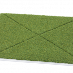 JÖST Wimbledon Rasenpad 355 × 505 mm 5 Stk. - Für Floor Sander & Cleaner