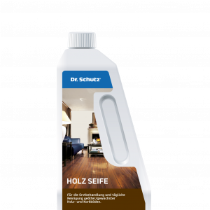 DR. SCHUTZ Holzseife 750 ml - Reiniger für Parkett & Holzböden