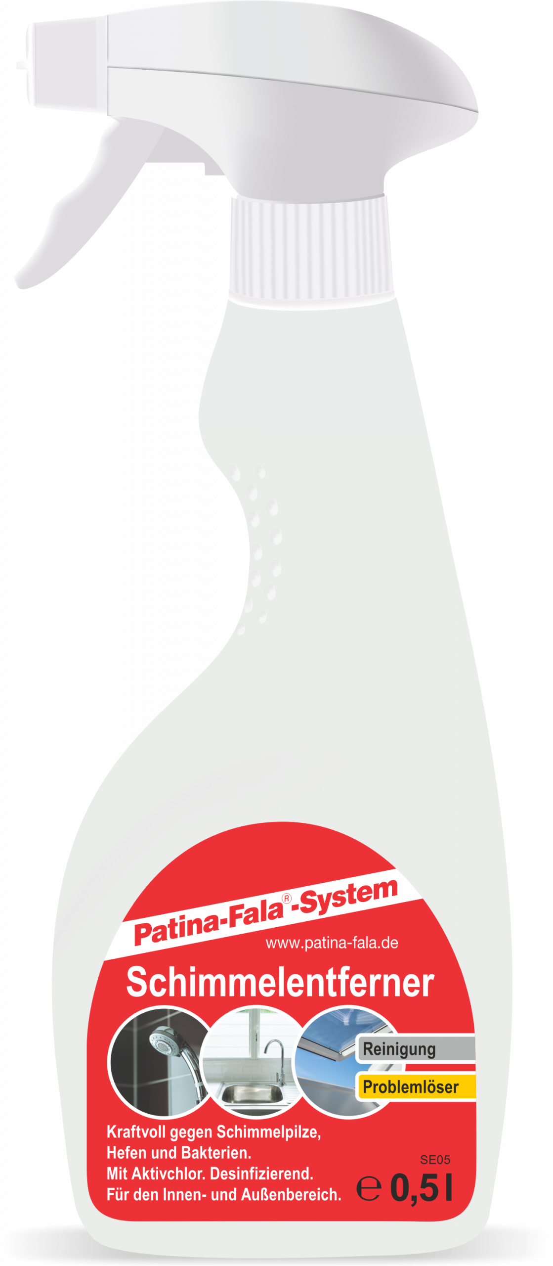 PATINA-FALA Schimmelentferner 0,5 L - Schimmelreiniger