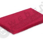 JANEX Superpad Rot 480 x 335 mm - Reinigungspad eckig