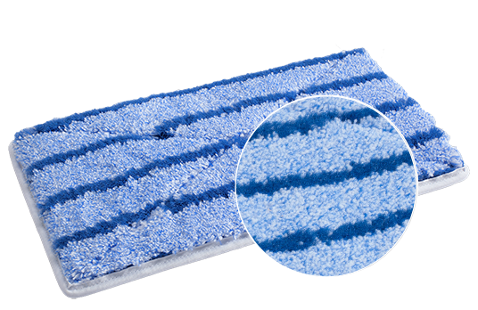 JÖST Mikrofaserpad Blau-Melange 190 x 340 mm 5 Stk.
