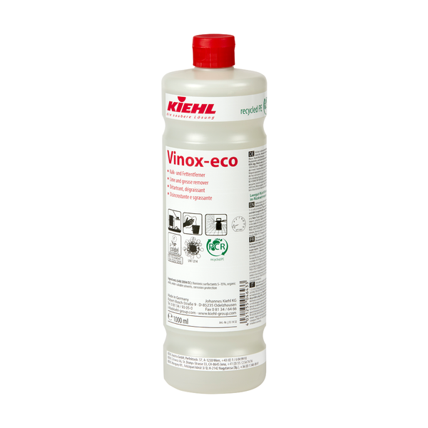 KIEHL Vinox-eco Kalk- & Fettentferner 1 L - Professioneller Kalk- und Fettlöser